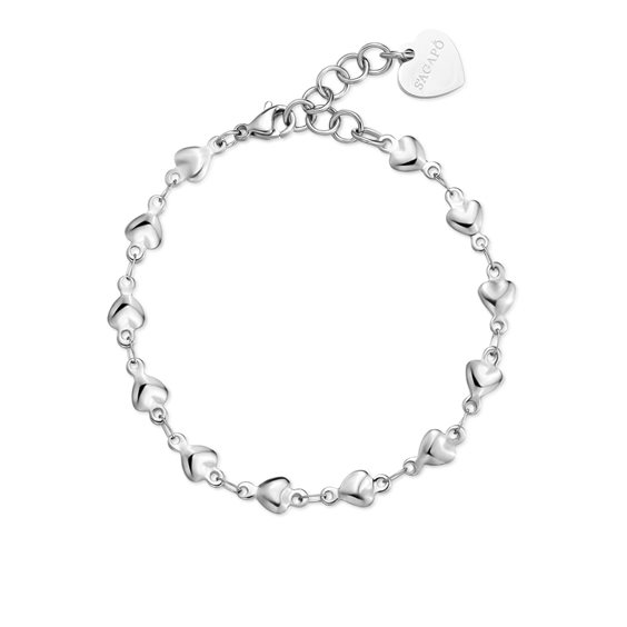 Bracelet Sagapo Woman in Steel SHK93 - SHK93